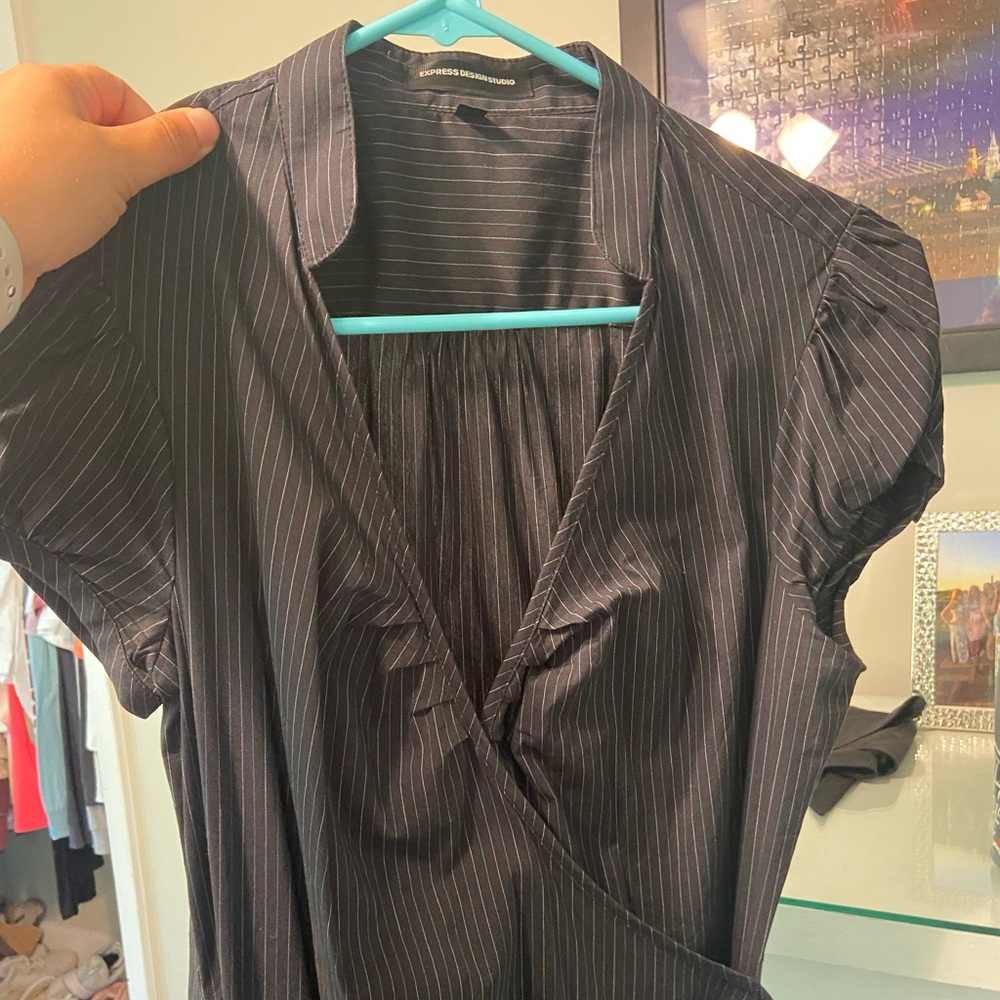 Express Studio Wrap Dress